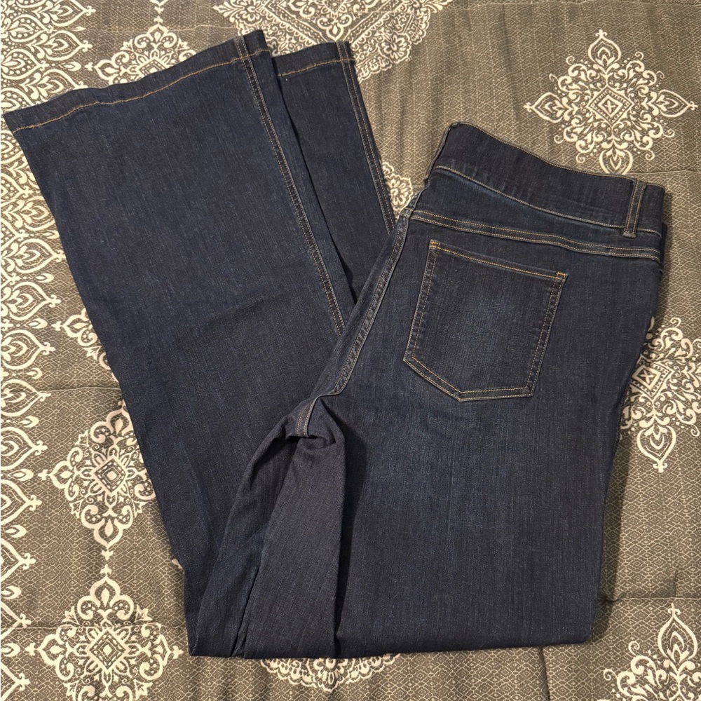 SPANX Dark Blue Flare Jeans